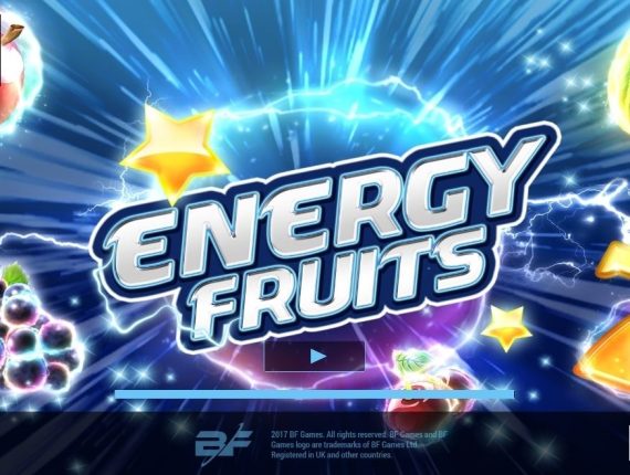 machine à sous Energy Fruits écran 1